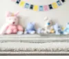 Kinderteppich Krokodil Design Creme Grün Hoch-Tief Effekt Produktbild-Vorschau 7