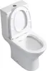 A white ceramic toilet with the lid and seat open, shown from a high angle against a white background. Produktbild-Vorschau
