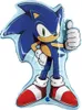 Sonic, fóliový balón, modrý, 77 cm, s héliom, originálny, Náhľad obrázku produktu 3