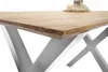Esstisch 160x85cm Akazie massiv eichenfarben schweizer Produktbild-Vorschau 3