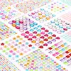 CraftWerk Glitzersteine selbstklebend 1.782 Stück - Bunte Produktbild-Vorschau 1