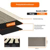 IZODEKOR Akustikpaneele selbstklebend 60x120 cm 4er Produktbild-Vorschau 3