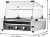 SucceBuy Griglia elettrica per hot dog con scalda-panini, Anteprima dell’immagine prodotto 8