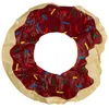 Donut Braun Strand Aufblasbares Rad Produktbild-Vorschau 7