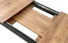 Esstisch ausziehbar 120-160 x 80 cm rechteckig mit Produktbild-Vorschau 3