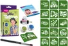 Glitzer-Tattoo-Set mit Fahrzeugmotiven für Jungen – 15 Produktbild-Vorschau 1