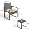 Bealife Gartenmöbel-Sets,Balkonset,Gartentisch- und Produktbild-Vorschau 4
