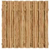 WOODTEX Lärche 180x180 cm Sichtschutzzaun, Gartenzaun aus Produktbild-Vorschau 1