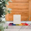 Relaxdays Fußmatte Kokos, Regenbogen, Schuhabtreter 75 x 25 Produktbild-Vorschau 3