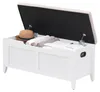 Caja de madera con asiento tapizado, 100 cm de ancho. Vista previa de la imagen del producto 8
