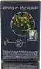 The image shows the packaging of a Lumineo LED Buchsbaumkugelnetz. Produktbild-Vorschau