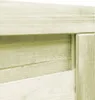 vidaXL Zahradní brána Impregnovaná borovice 100x75 cm Náhled obrázku produktu 4