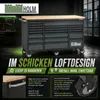 Werkstattwagen Deluxe XXL Anthrazit unbestückt 160 x 91 cm Produktbild-Vorschau 7