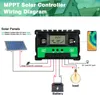 60A MPPT Solar Laderegler mit 4 USB-Anschlüssen, 12V/24V Produktbild-Vorschau 4