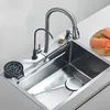 Wasserfall Küchenspüle - Spüle Mit Einem Becken - Großes Produktbild-Vorschau 8