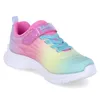 Skechers Mädchen Low Sneaker BLURRED DREAMS Bunt Synthetik Produktbild-Vorschau 5