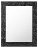 Spiegel ENZO Schwarz 55x70 cm, Wabenmuster im Mosaikstil, Produktbild-Vorschau 3
