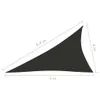 vidaXL Tenda da sole in tessuto Oxford triangolare 4x5x6,4 Anteprima dell’immagine prodotto 6