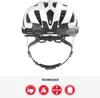 Abus Urban-I 3.0 Polar White M Kask rowerowy Podgląd zdjęcia produktu 13