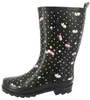 Beck Damen Blumenregen Gummistiefel, Schwarz, 39 EU Produktbild-Vorschau 6