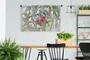 MuchoWow® Wandteppich Wandbehang Rosa Eukalyptusblüten Produktbild-Vorschau 2