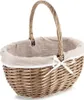 Kosz piknikowy wiklinowy 40x31x40 cm Podgląd zdjęcia produktu 1