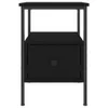 vidaXL Nachttisch Schwarz 34x36x50 cm Holzwerkstoff Produktbild-Vorschau 4