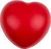 A red heart-shaped stress ball on a white background. Náhled obrázku produktu