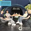Skandika Kambo Tunnelzelt für 4 Personen | Dunkle Produktbild-Vorschau 3