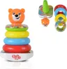 Moni Stapelturm 35785 Bär und Ringe, lustiger Stapelspaß,  Produktbild-Vorschau 1