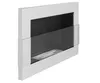 Cheminée éthanol Nice-House 650x400mm blanc brillant avec Voir les images du produit 2