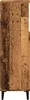 Badkamerkast 30x30x100 cm bewerkt hout oud houtkleurig Productafbeelding-voorbeeld 6