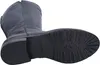 A single blue boot is shown from the side and underneath, against a white background. Produktbild-Vorschau