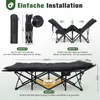 Sekey 202 x 80 x 45 cm XXL Tragbares Feldbett mit Matratze, Produktbild-Vorschau 5