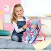 BABY born Babyschale rosa / grau, Puppen Babytrage fr 36 Produktbild-Vorschau 9