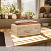 Ecosa Brotbox aus nachhaltigem Bambus Brotkasten Produktbild-Vorschau 2