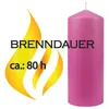Wachskerzen Stumpenkerzen Ø8cm x 20cm , in vielen Farben - Produktbild-Vorschau 2