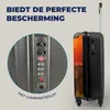 MuchoWow® Koffer Handgepäck Trolley Rollkoffer Kleine Produktbild-Vorschau 3