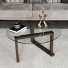 Skye Decor, Yuvarlak- Yuvarlak Cam Orta Sehpa S300NOS, Produktbild-Vorschau 1