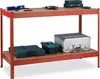 Établi Relaxdays, 600 kg, H x l x P : 91 x 141 x 61 cm, 2 Voir les images du produit 1