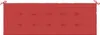 vidaXL Záhradná lavička Red 150x50x3 cm Oxford Fabric Náhľad obrázku produktu 4