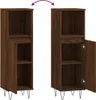 vidaXL Badschrank Braun Eichen-Optik 30x30x100 cm Produktbild-Vorschau 10