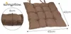 Sunnypillow 4er Set Stuhlkissen mit Bändern 40x40 cm Produktbild-Vorschau 2