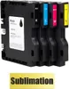 4 cartouches d'encre de sublimation compatibles avec Ricoh Voir les images du produit 1