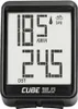 A digital bicycle computer displaying speed and distance. Produktbild-Vorschau