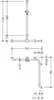 HEWI 801.35B316 97 Dusch-Wannenhdl. m.Br.H.St., matt, Produktbild-Vorschau 2