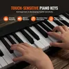 VEVOR 88-Tasten-Klappklavier, Bluetooth und MIDI, tragbares Produktbild-Vorschau 4