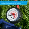 pompe à pied monocylindre cartrend, bleu Voir les images du produit 6