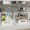 2 Stück Küchen Organizer, unter Waschbecken Regal, Produktbild-Vorschau 1