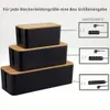 BUDDLEY Kabelbox Bambus (SET), Kabelbox, Produktbild-Vorschau 4